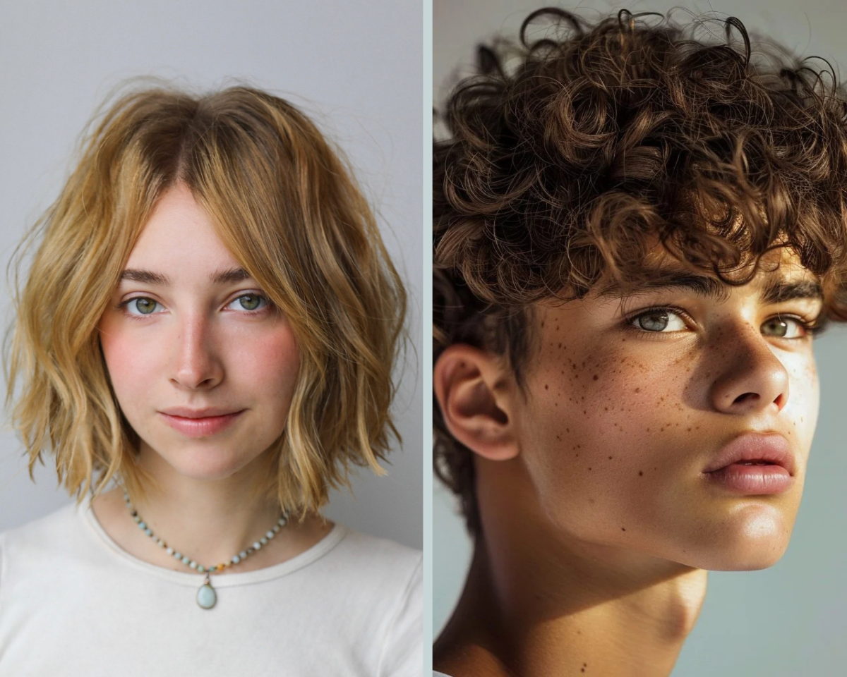 trendige frisuren für teenager 2025