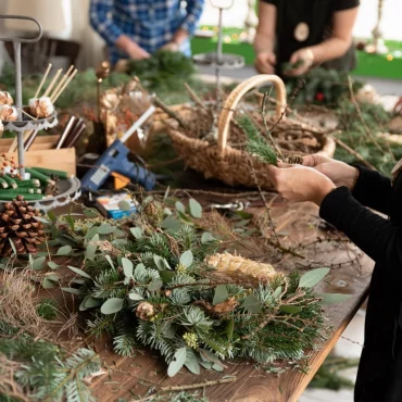 workshop zur herstellung eines adventskalenders