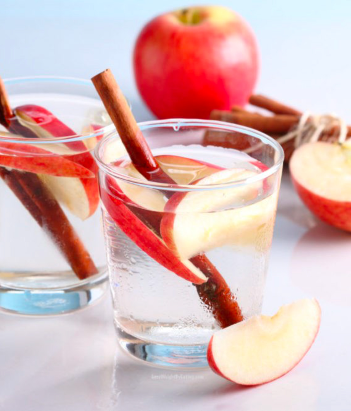 detox wasser mit apfel und zimt