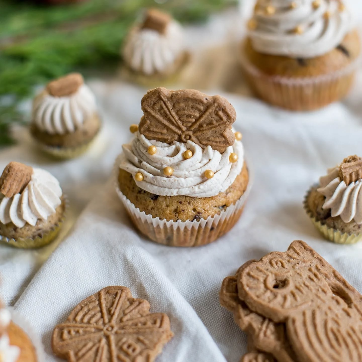 spekulatius cupcakes weihnachten