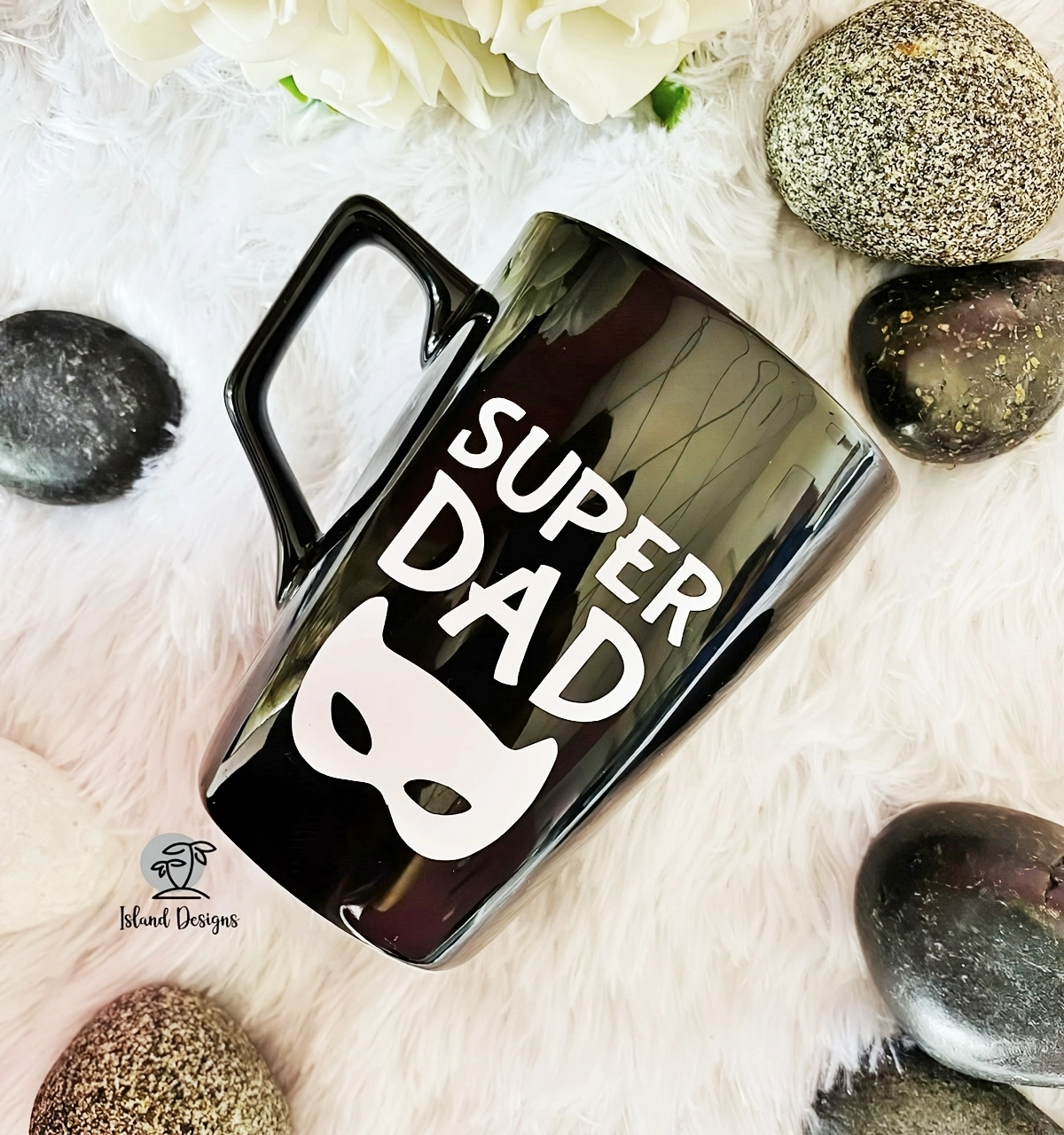 coole geschenke zum vatertag super dad tasse diy islanddesignslk