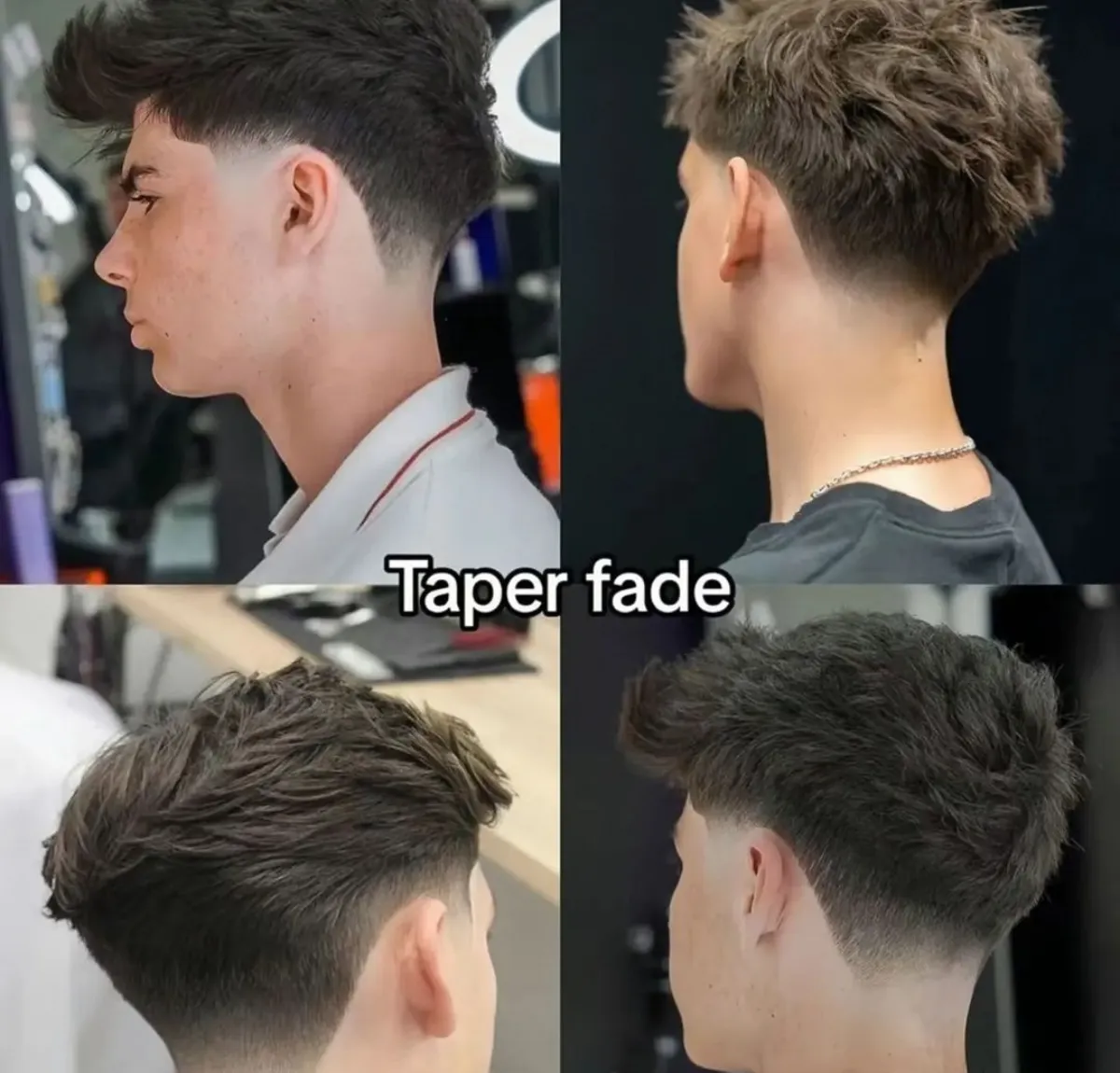 frisur für 14 jährige jungs taper fade haare