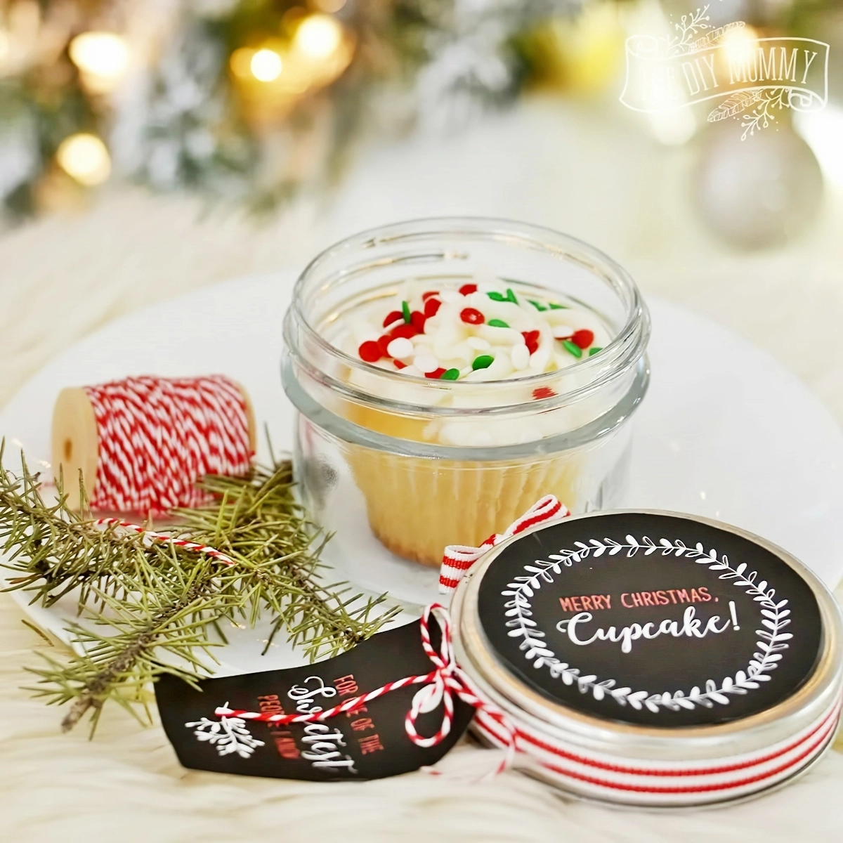 geschenke aus der kueche cupcake muffin in glas thediymommyq