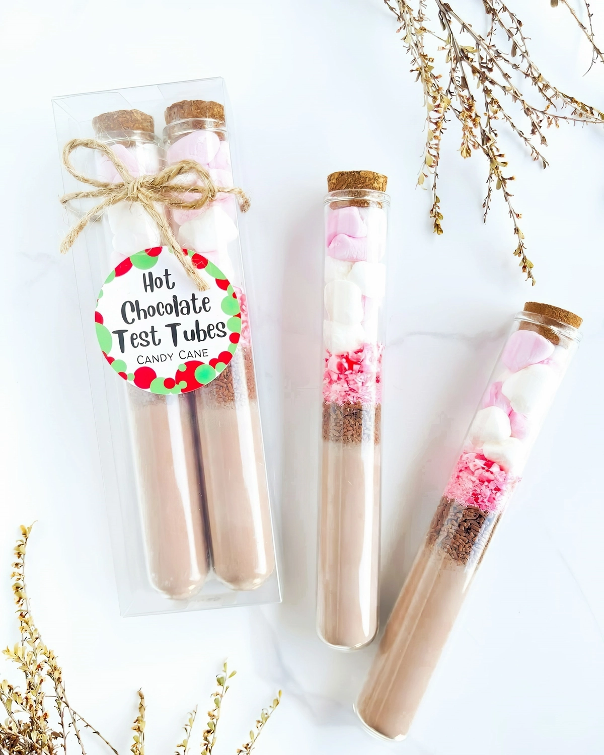 kleine geschenke selber machen weihnachtsgeschenke aus der kueche hot chocolate set mylittleglassjar