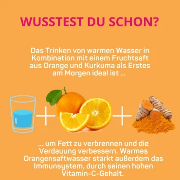 kurkuma wasser detox