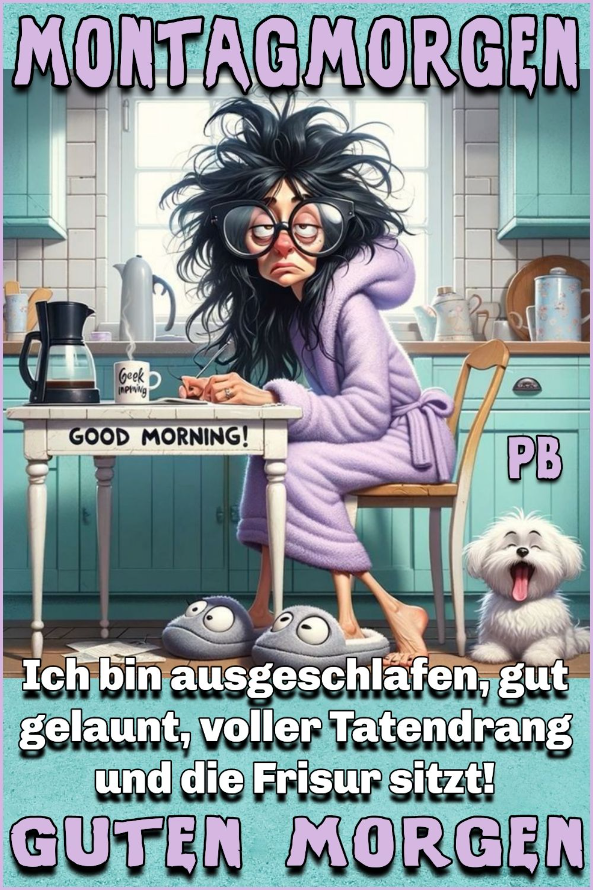 lustige bild zum montag​