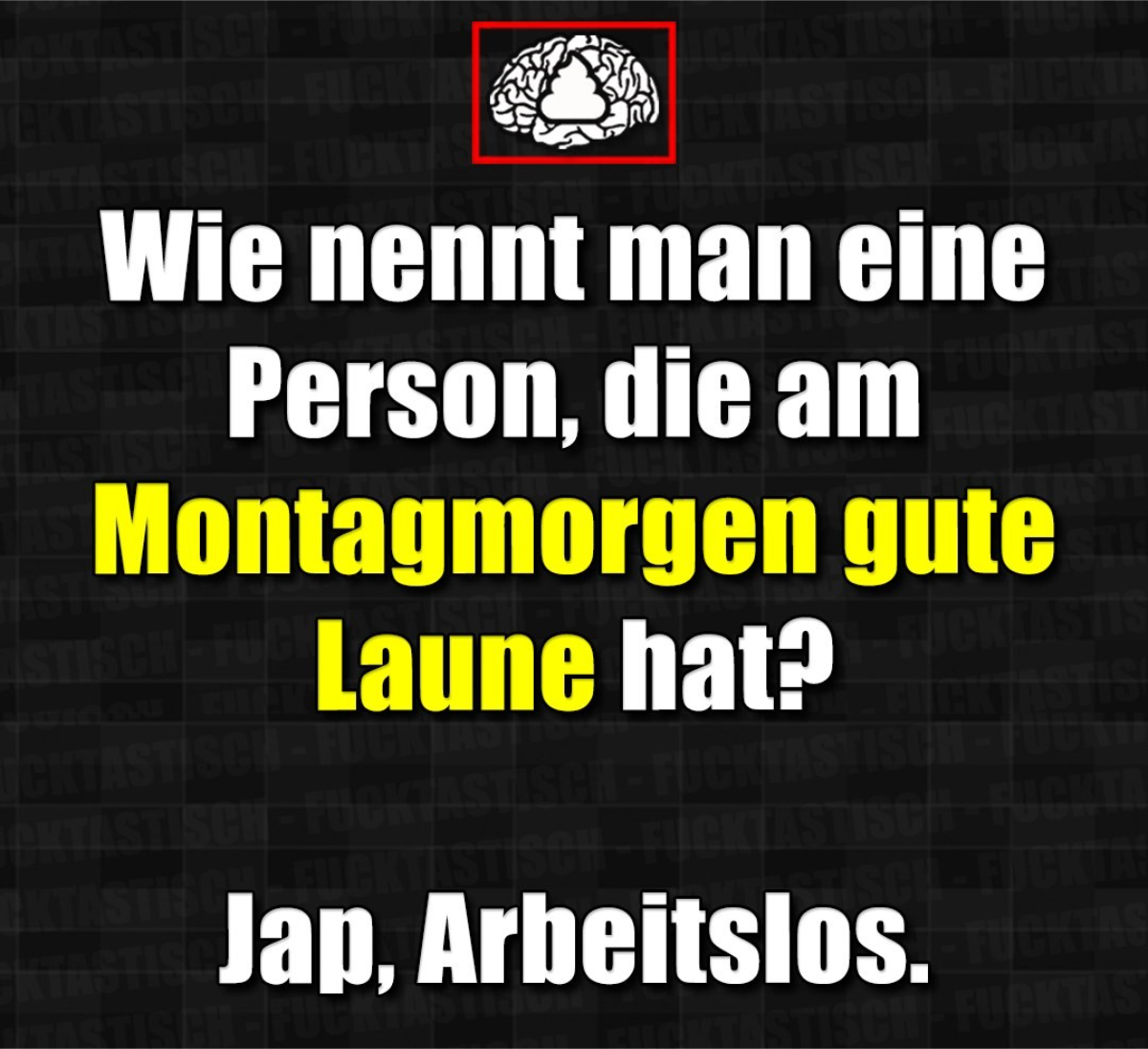 lustige bilder zum montag spruch