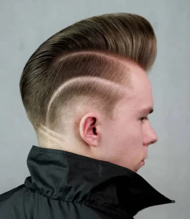 pompadour haarschnitt jungs über 14 teens