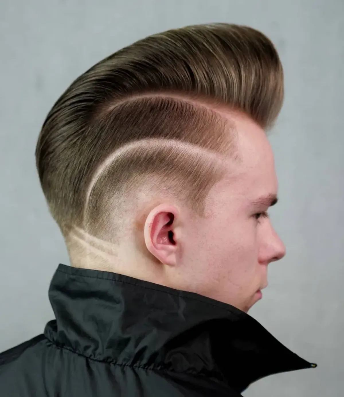 pompadour haarschnitt jungs über 14 teens