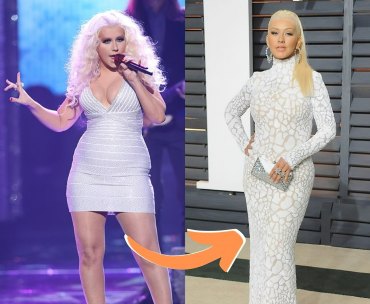 promis die abgenohmen haben vorher nachher christina aguilera celebrityweightlosses