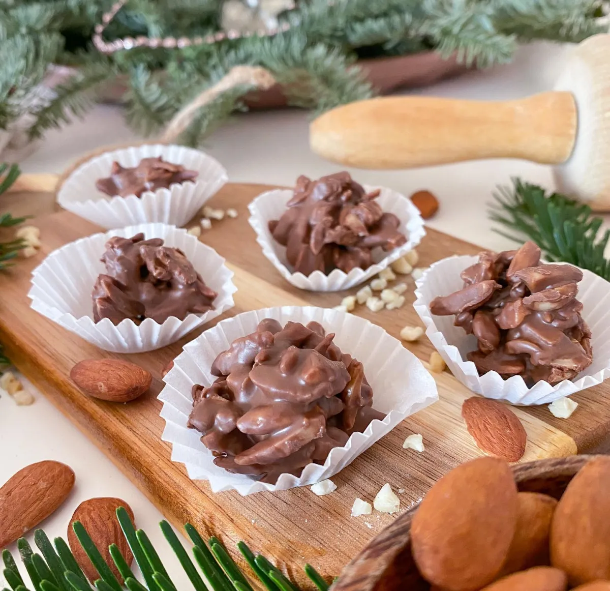 schoko crossies rezept mit cornflakes für weihnachten