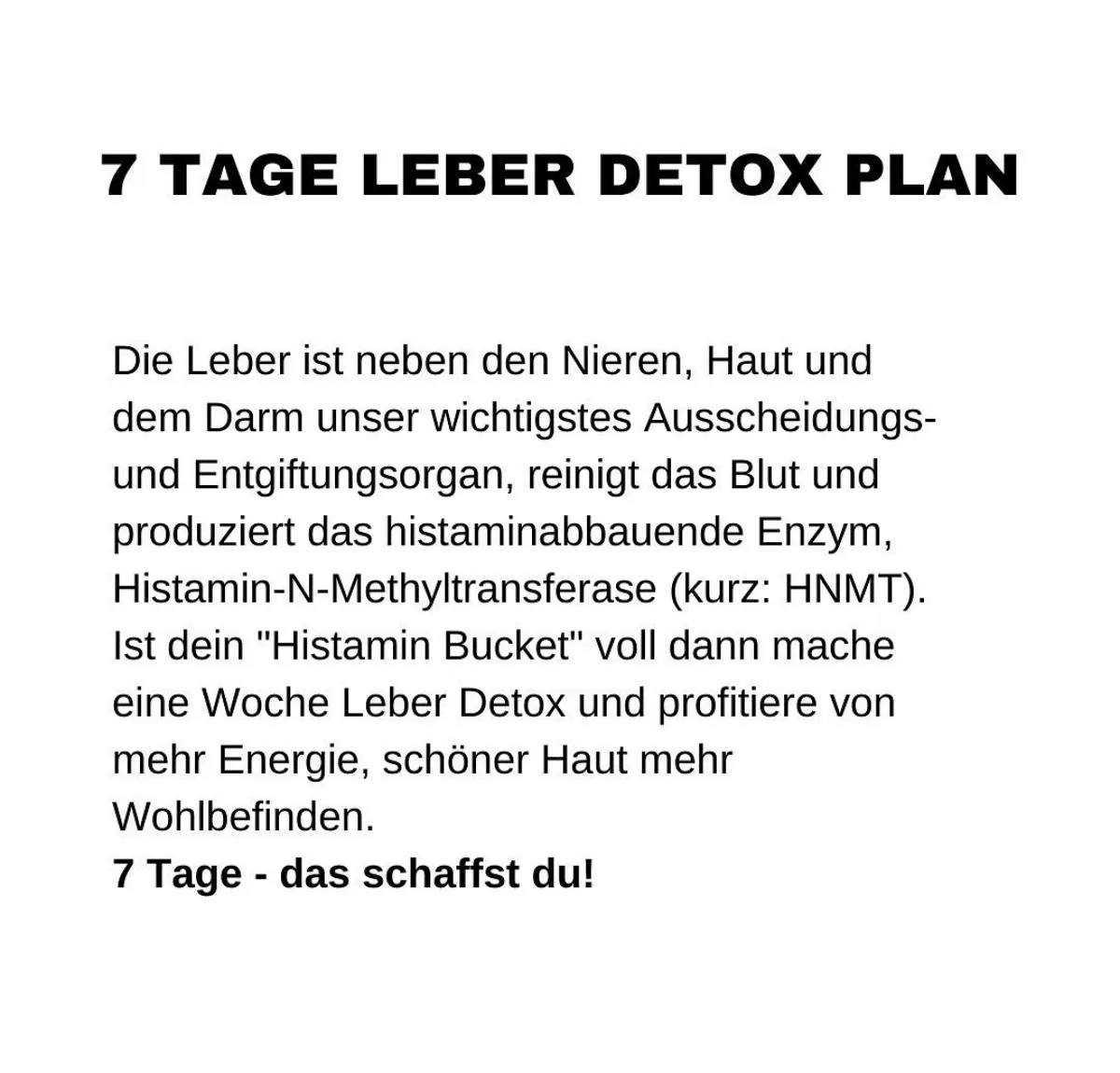 7 tage leber detox plan wie leber entgiften leicht gemacht