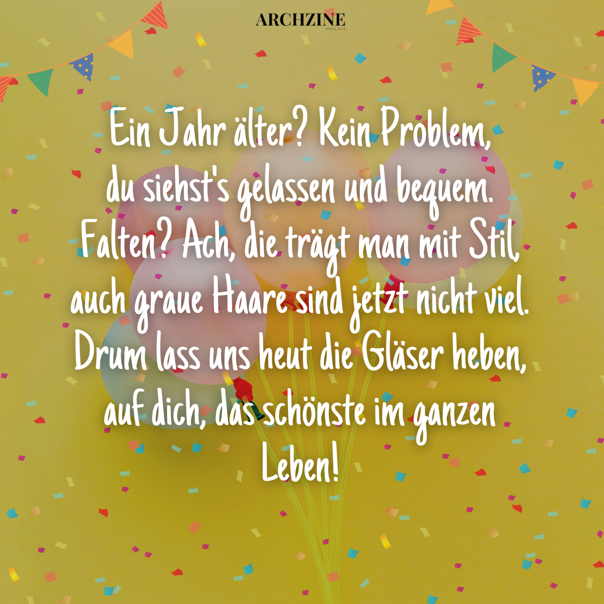 lustige gedicht zum geburtstag