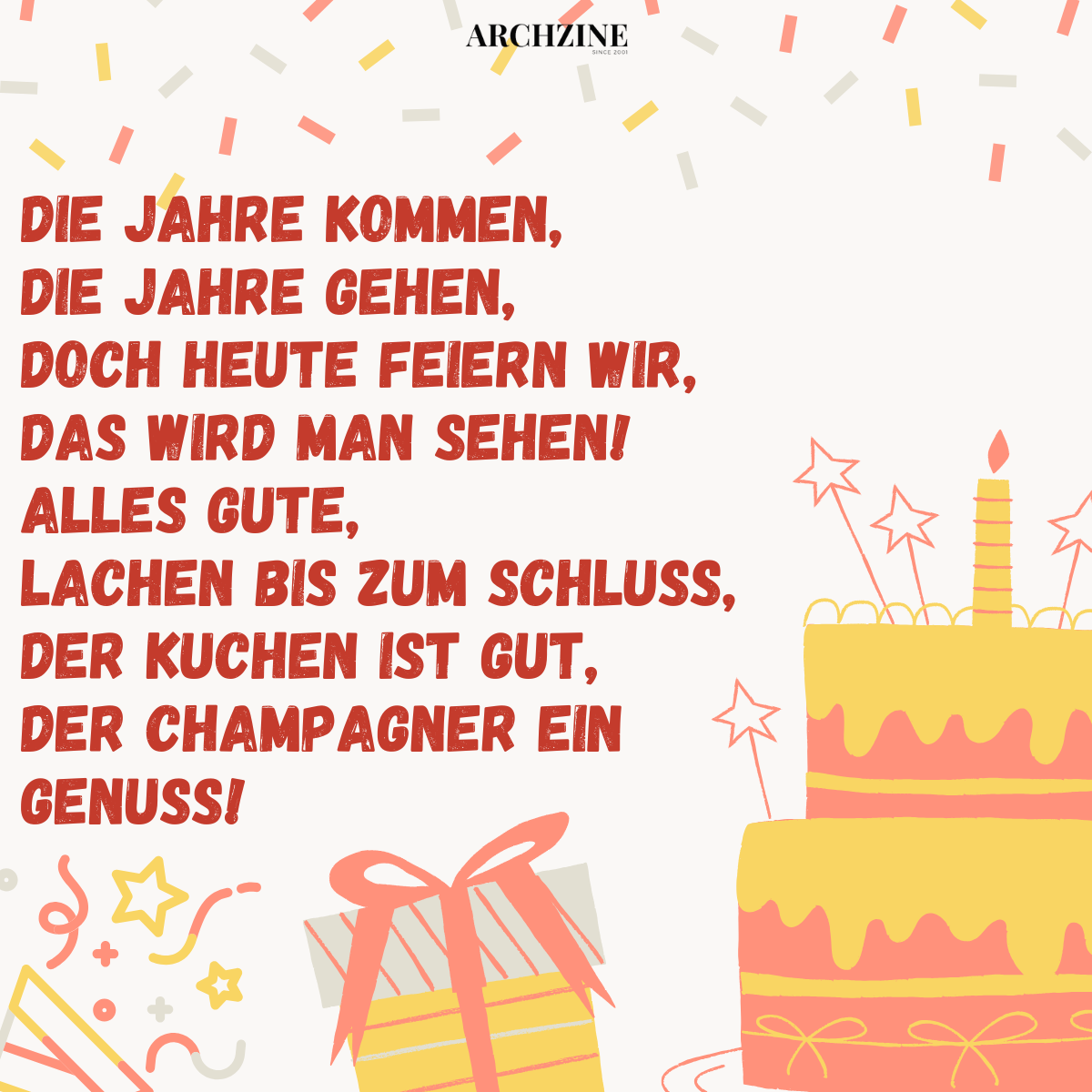 lustige gedichte geburtstag