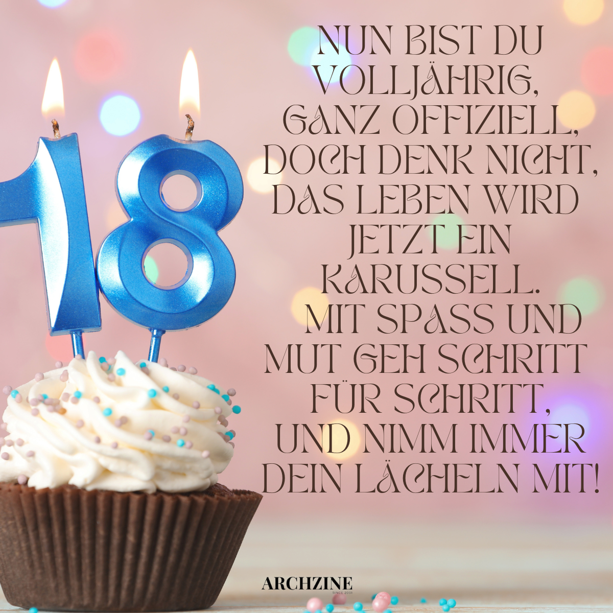 lustige gedichte zum 18 geburtstag