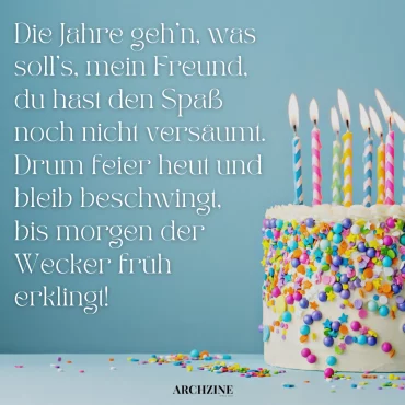 lustige gedichte zum geburtstag