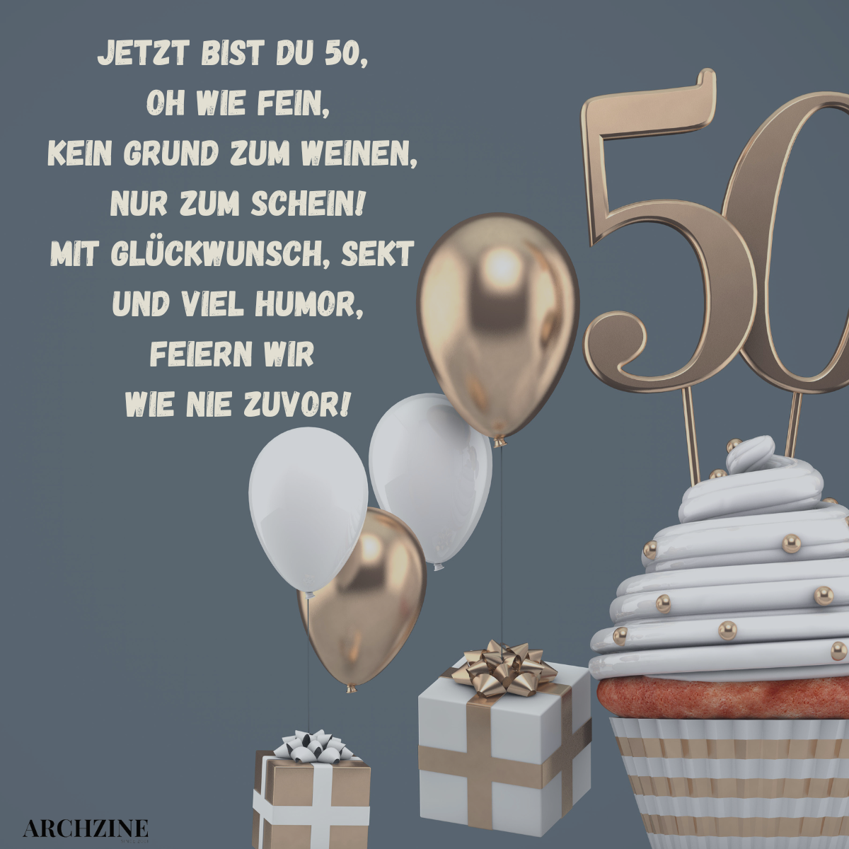 lustige gedichte zum geburtstag 50