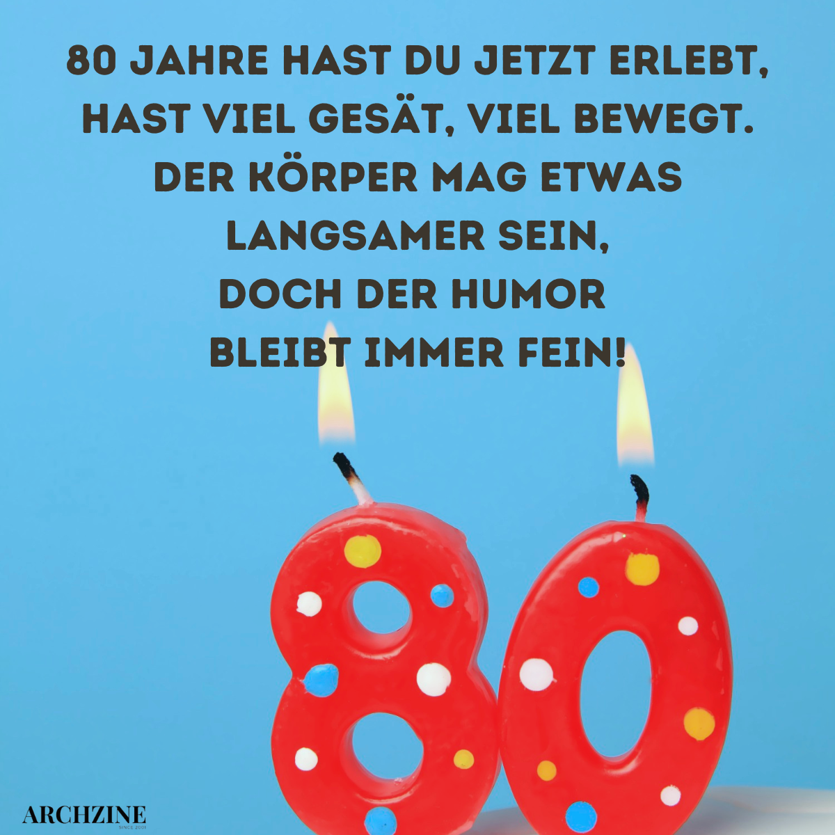 lustige gedichte zum geburtstag 80