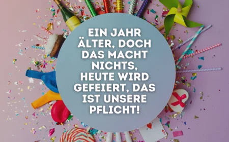 lustige gedichte zum geburtstag ein jahr alter