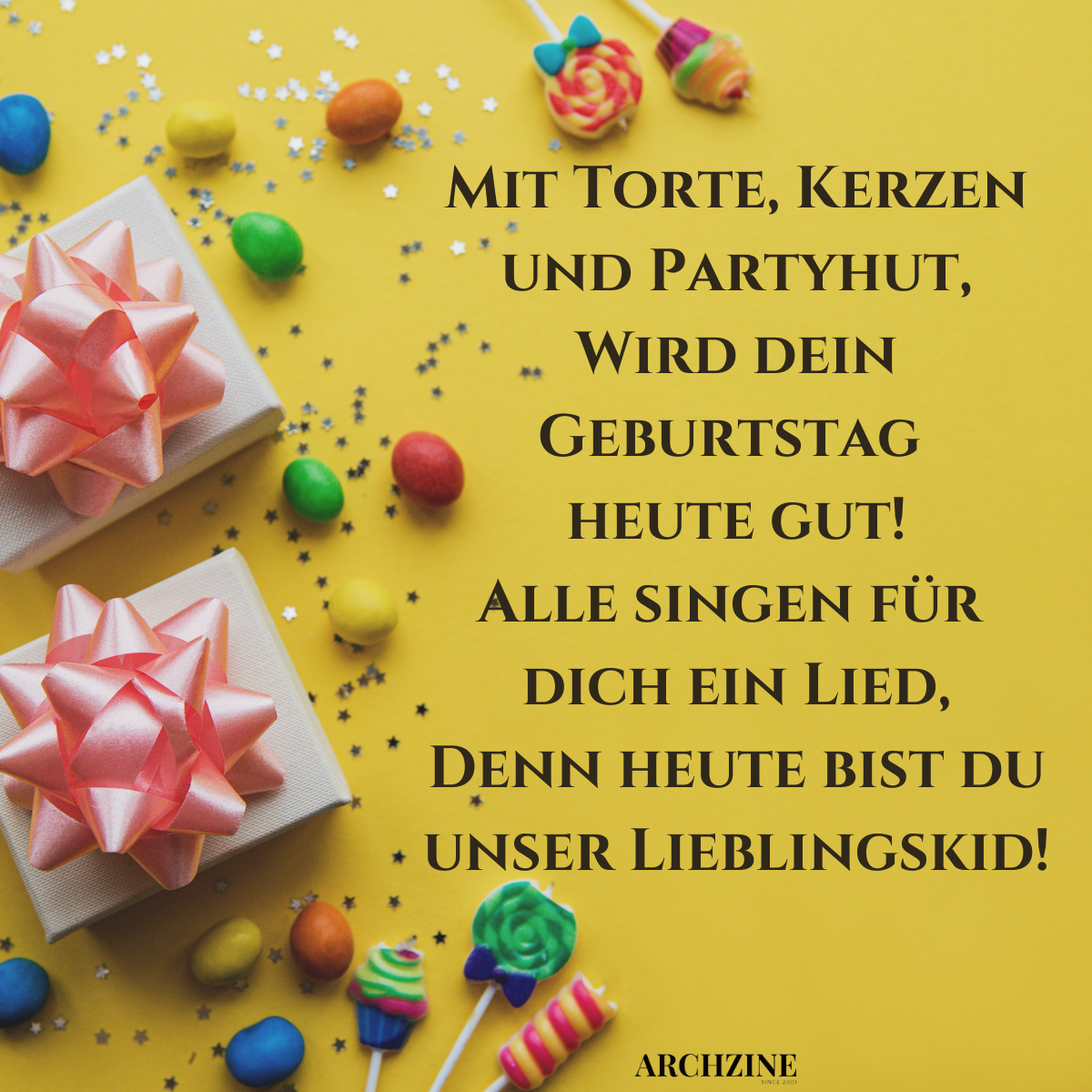 lustige gedichte zum geburtstag kinder