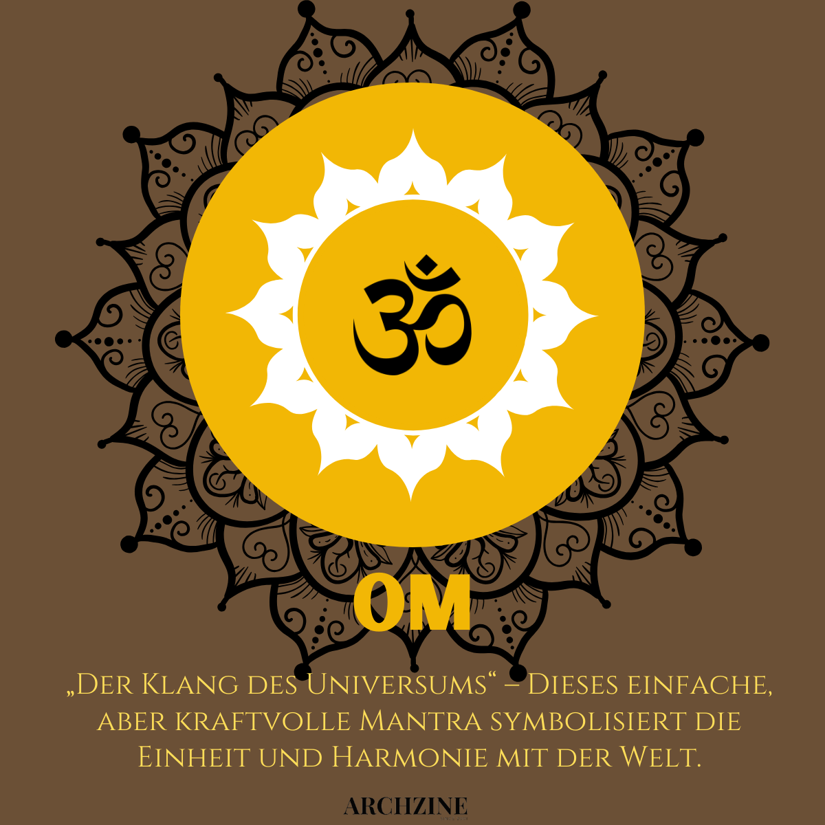 mantra für meditation om