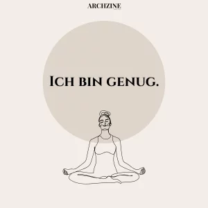 mantra für meditation ich bin genug