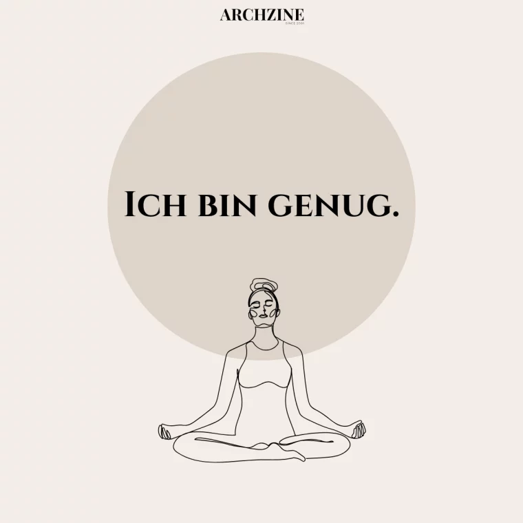 mantra für meditation ich bin genug