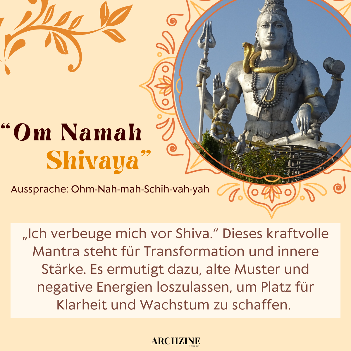 mantras für meditation shivaya