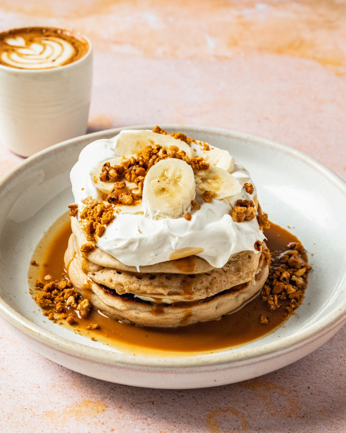 pfannkuchen für den brunch im voraus zubereiten