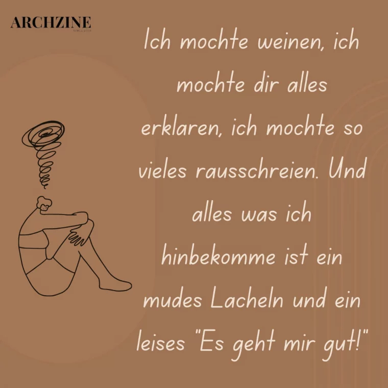 spruch für depression „ich möchte weinen“