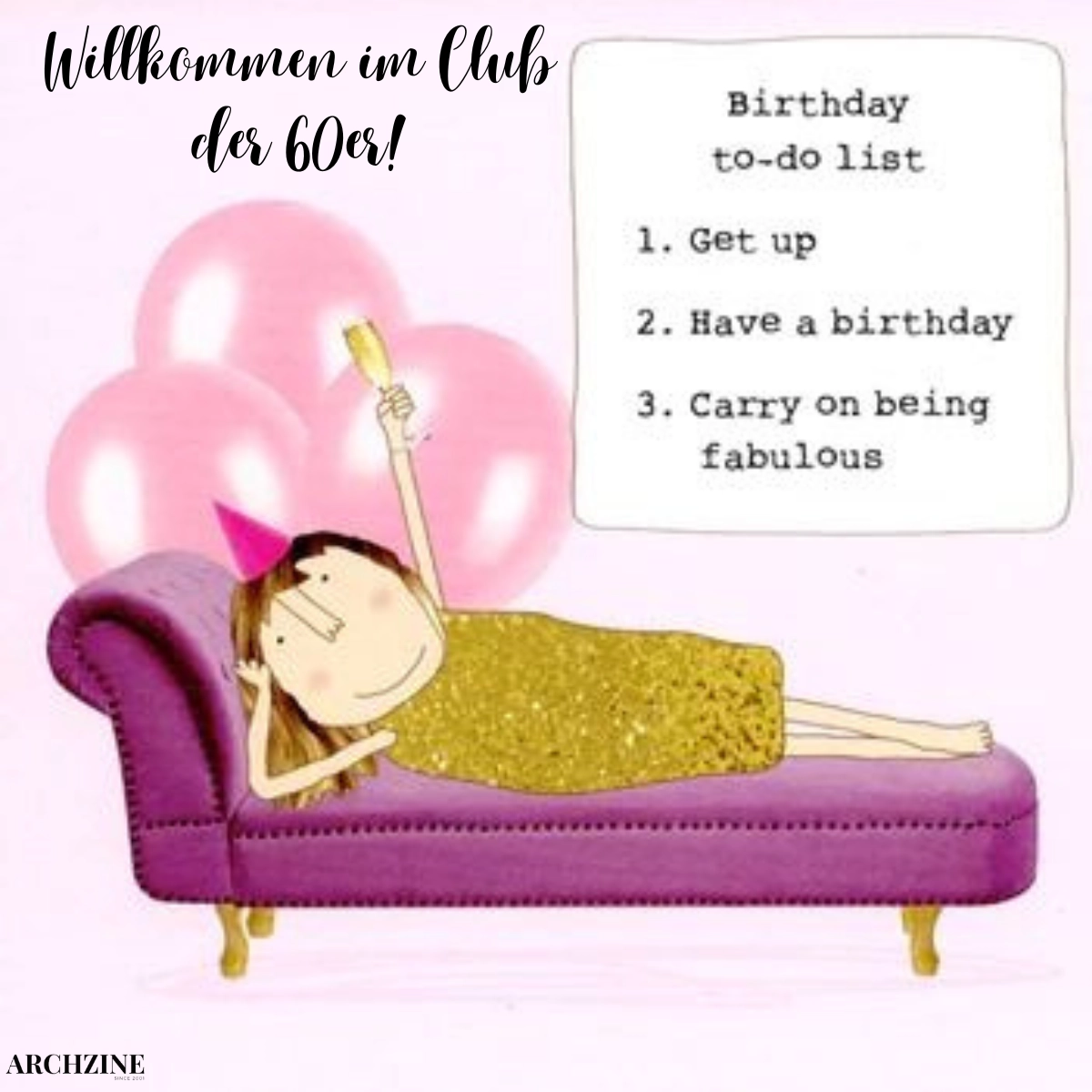 freche lustige sprüche zum 60 geburtstag frau kostenlos birthday to do list