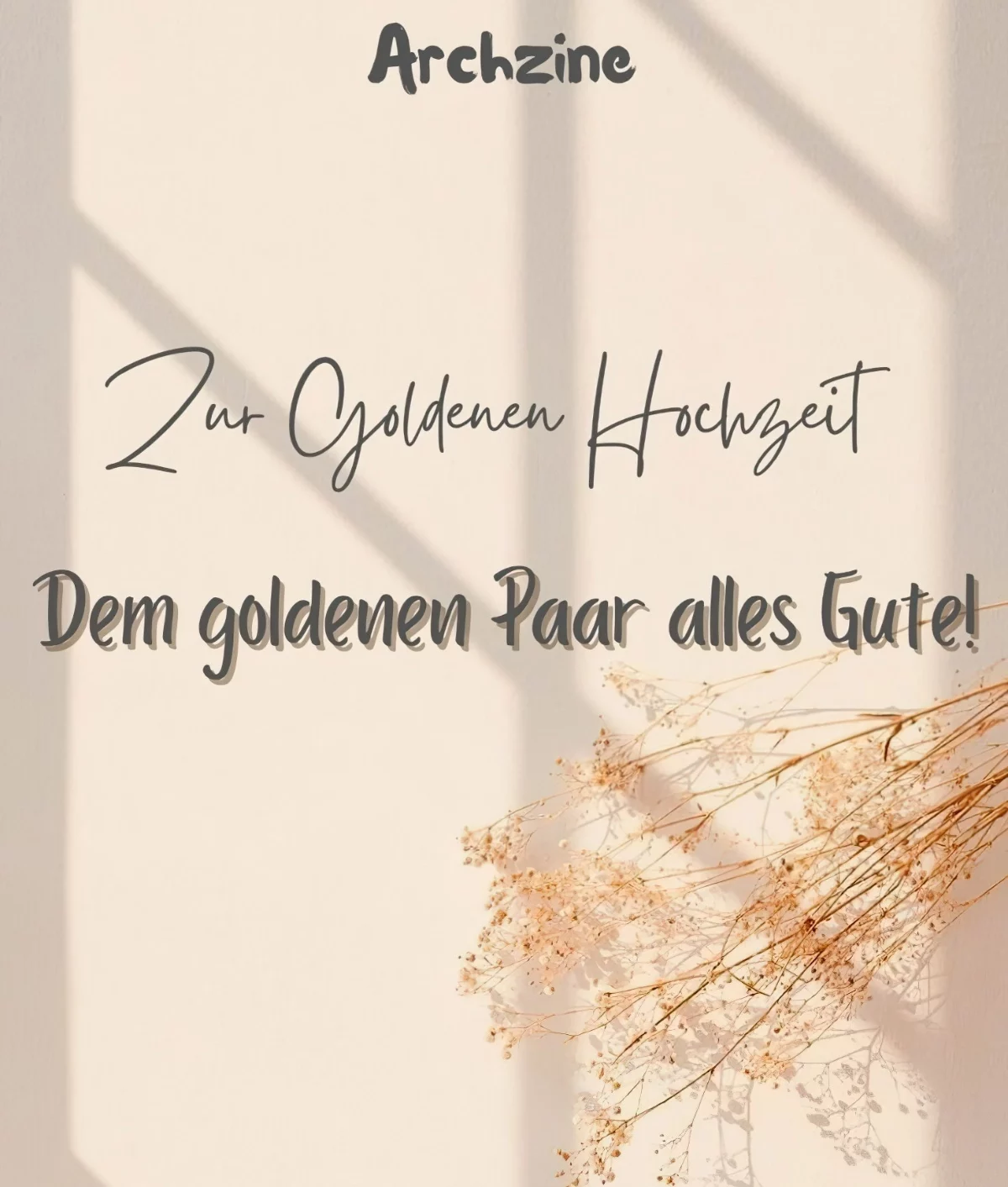 glueckwuensche goldene hochzeit kurzer spruch jubilaeum