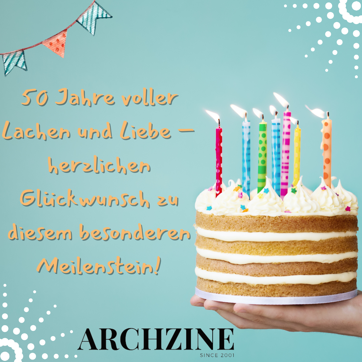 glückwunsch zum 50 geburtstag alles gute