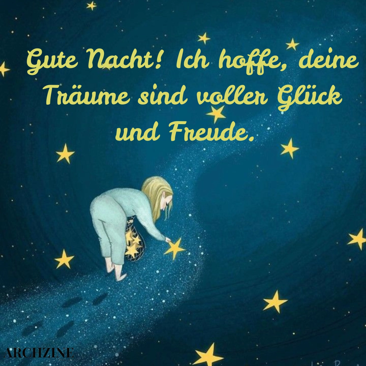 gute nacht sprüche mit herz und seele glüche und freude