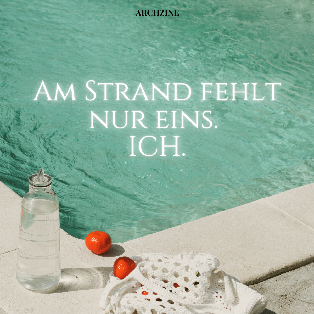 lustig spruch fuer strand