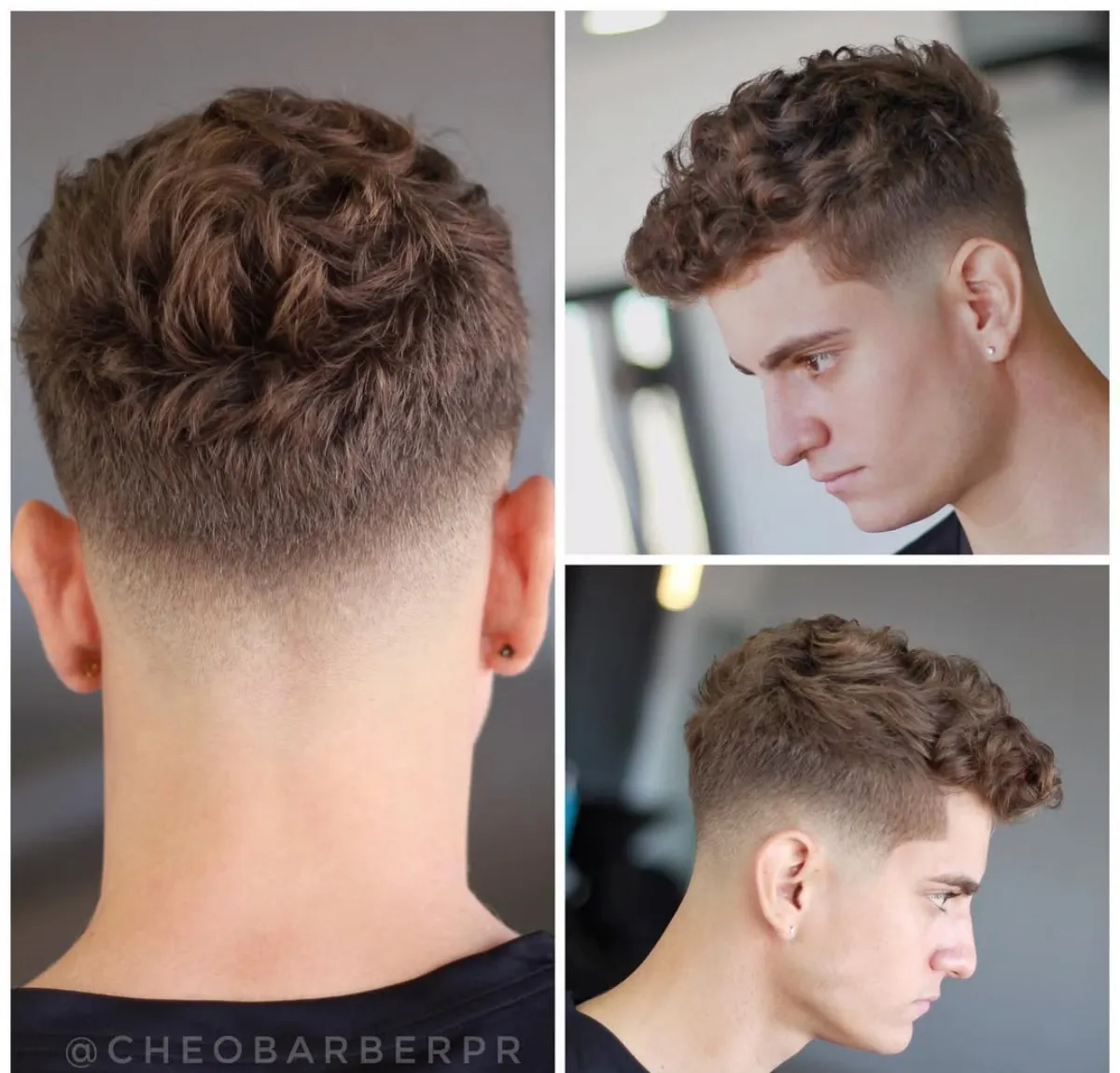 schöne haarschnitte jungs 2025 curly crop