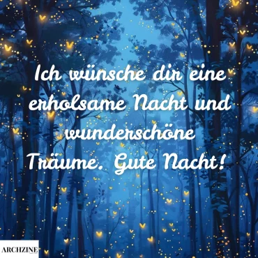 schönen abend und gute nacht sprüche