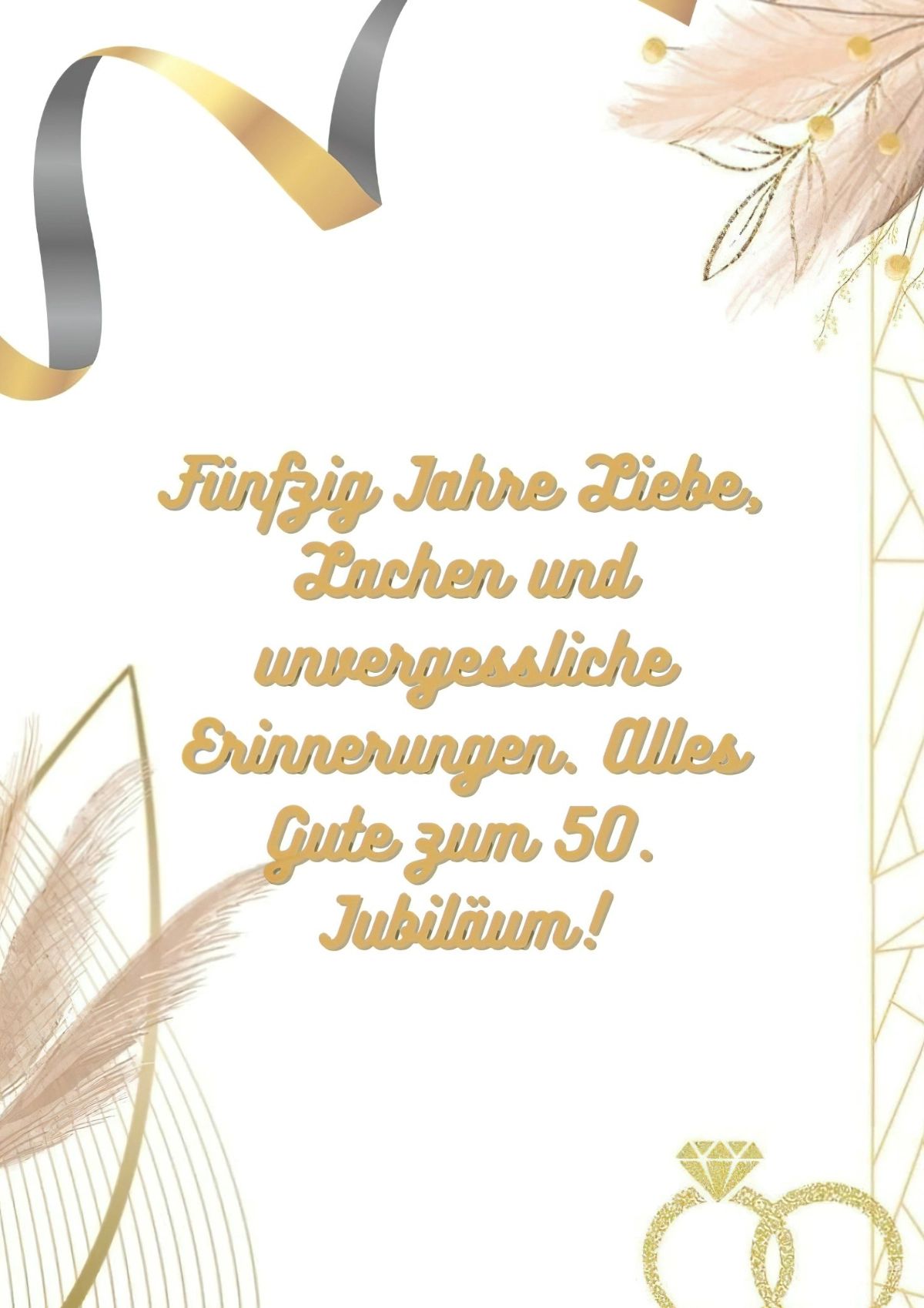 spruch fuer goldene hochzeit archzine fuenfzig jahre liebe