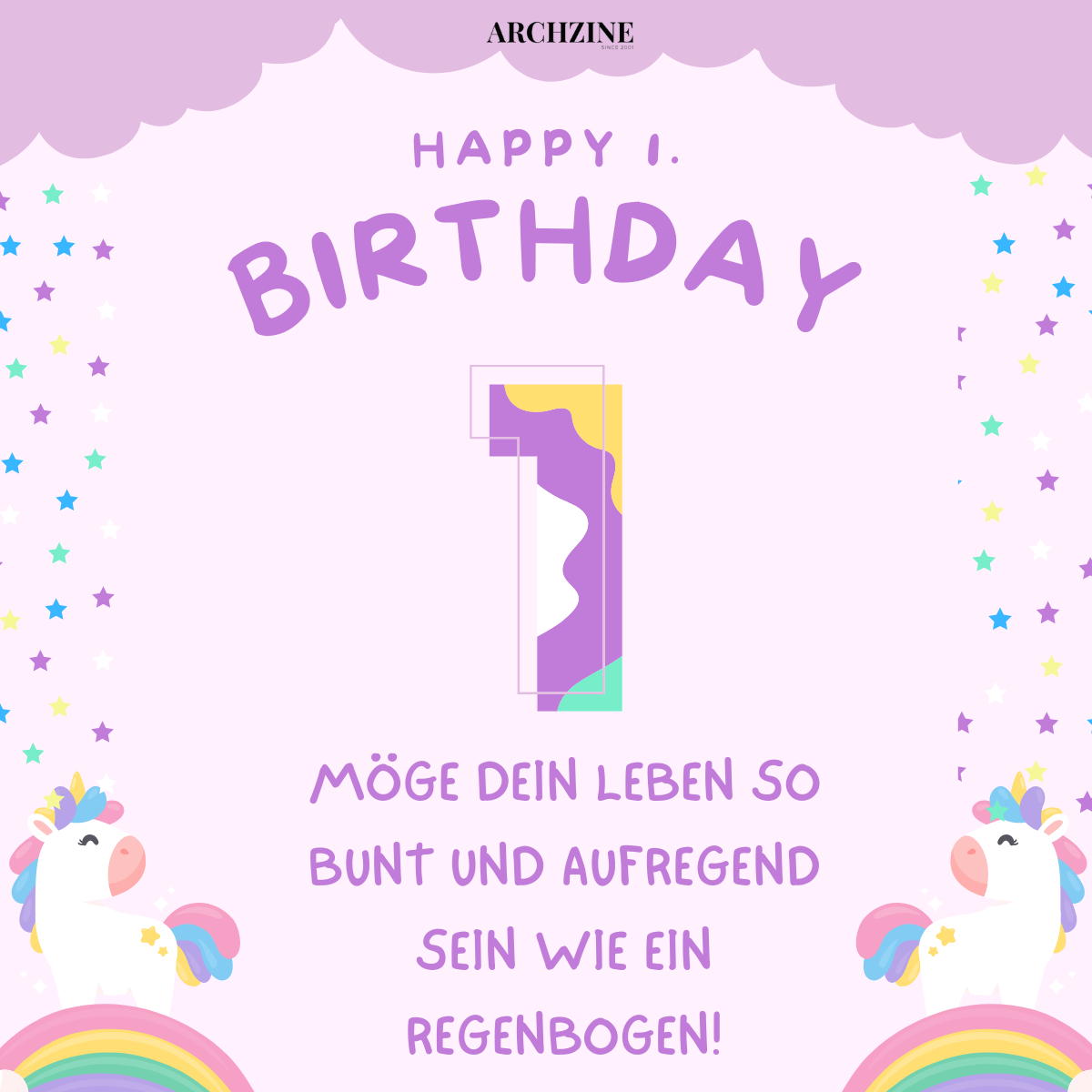 sprüche zum 1 geburtstag madchen