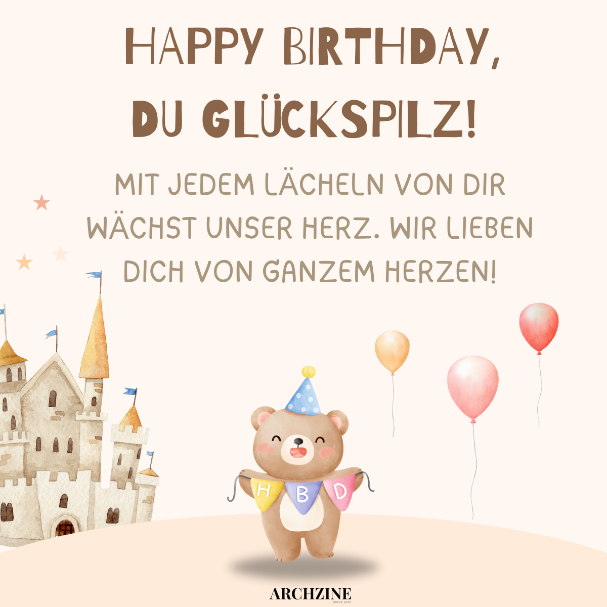 sprüche zum 1 geburtstag suess