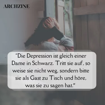 was eine depression ist spruch