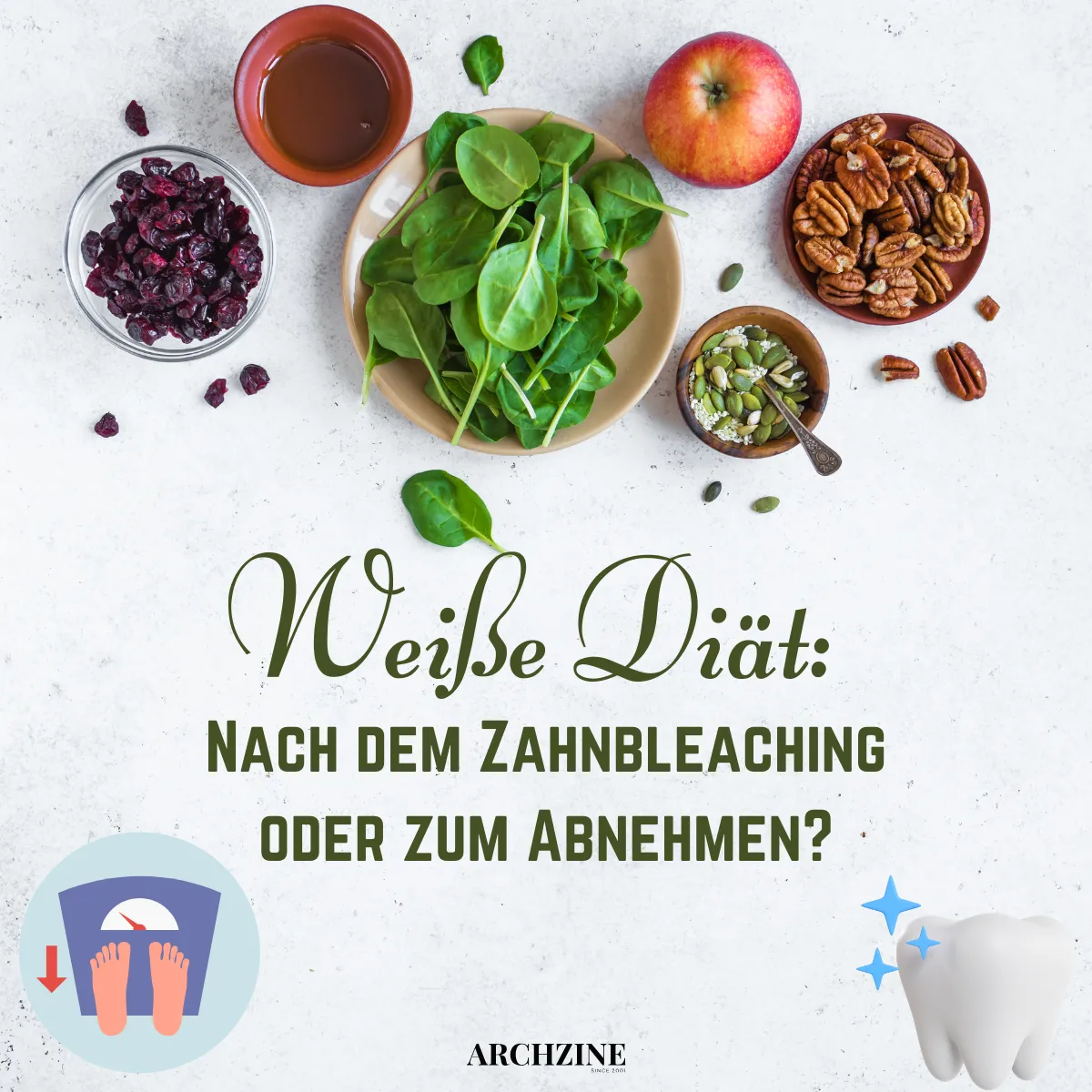 weiße diät nach dem zahnbleaching oder zum abnehmen