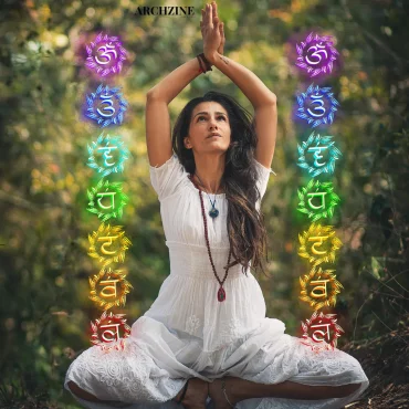 yoga und chakra farben