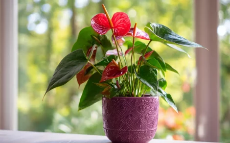 1 teelyffel davon ins wasser ihr anthurium blyht wie verryckt