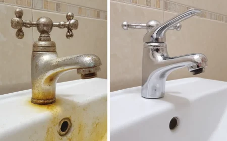 besser als essig dieser trick entfernt kalk flecken sofort