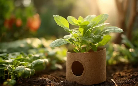 eine rolle toilettenpapier der geniale gyrtner trick fyr ihre pflanzen