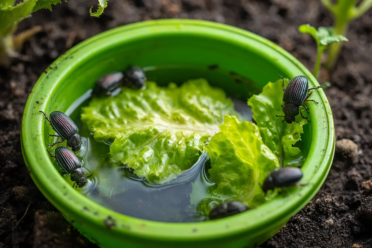 einfacher gehts nicht die beste falle fyr dickmaulryssler
