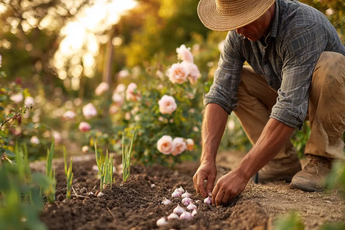 knoblauch neben rosen dieser alte trick wirkt wirklich gegen blattlyuse 3