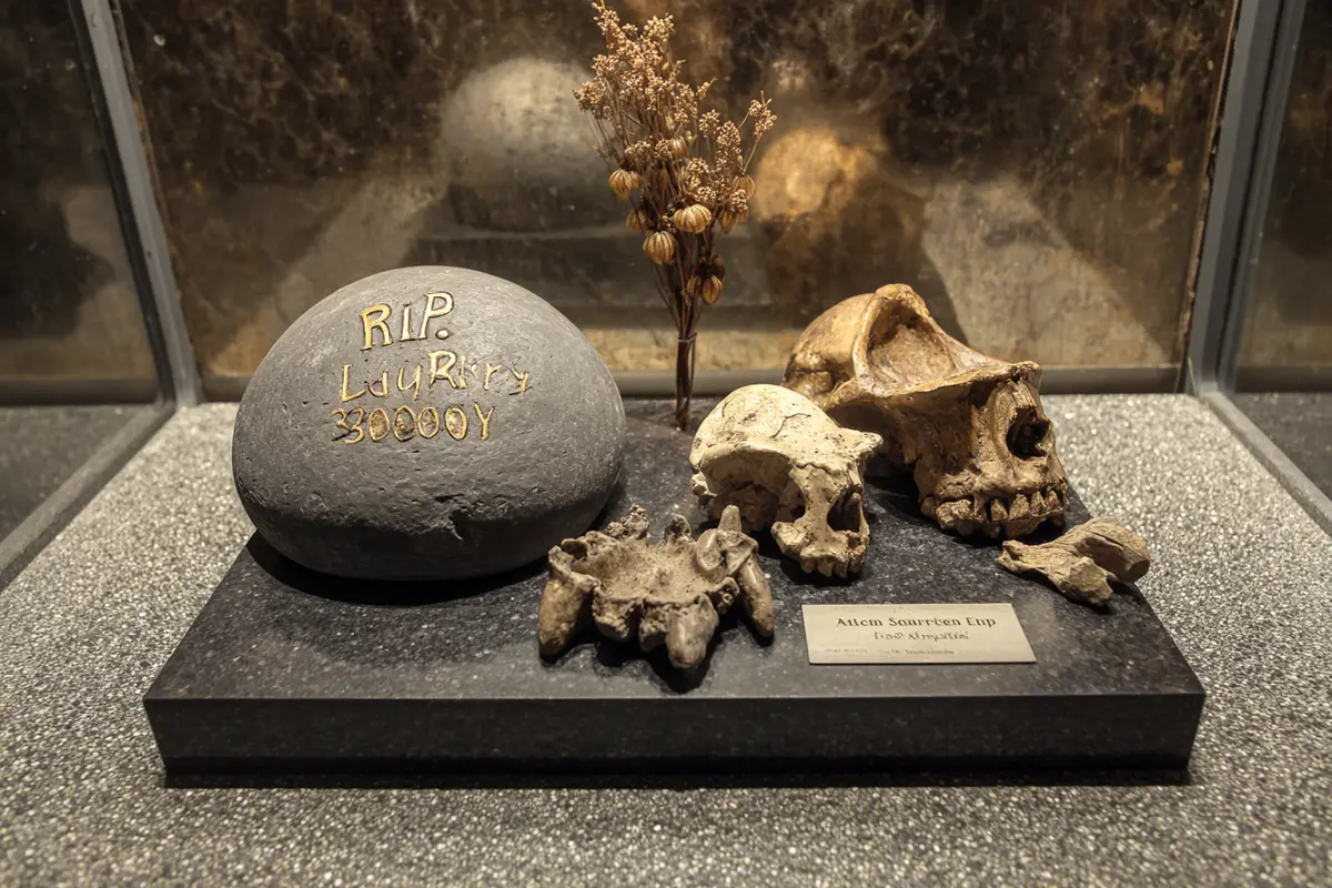 lucy und selam ythiopiens urahnen ausgestellt