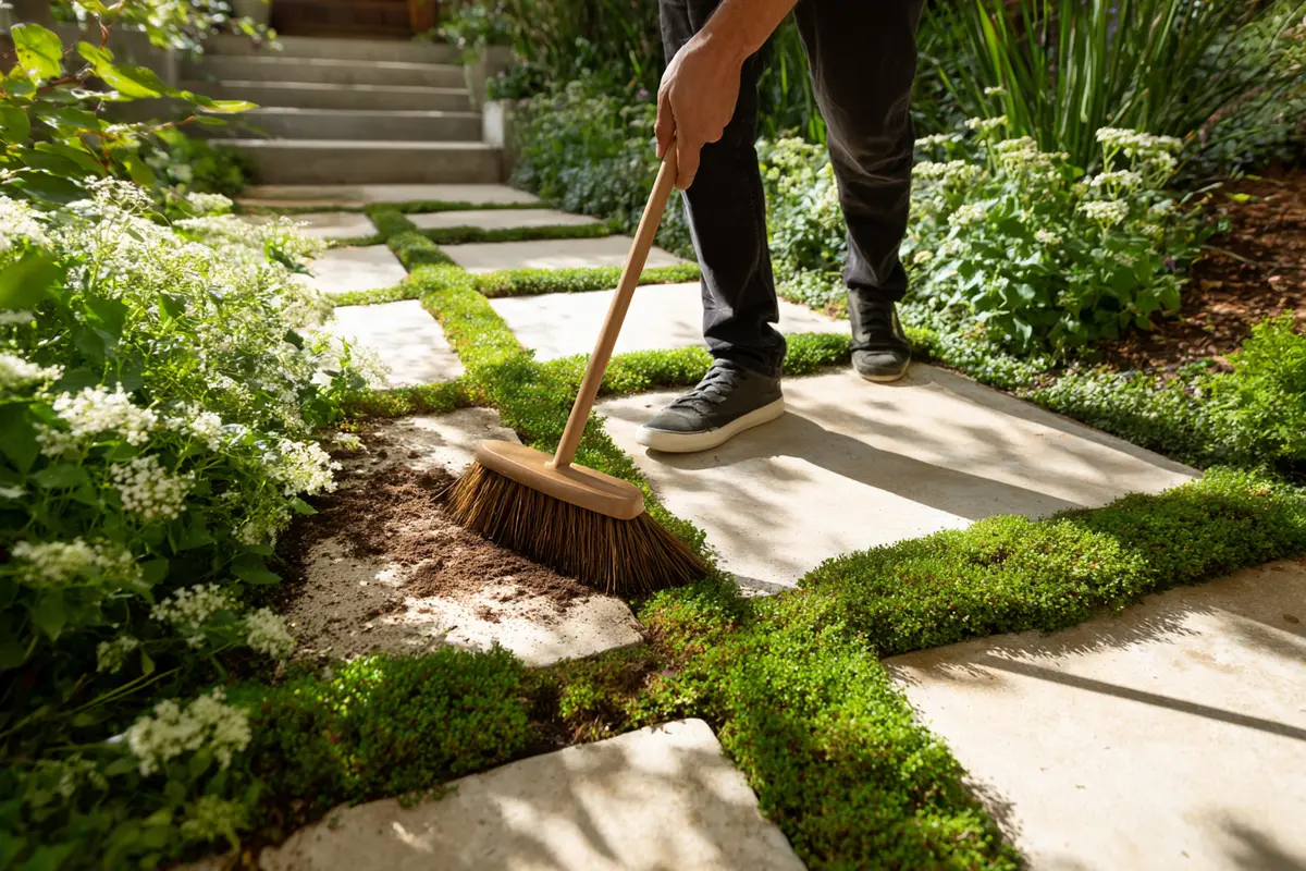 moos auf pflastersteinen dieser einfache trick wirkt yber nacht 3